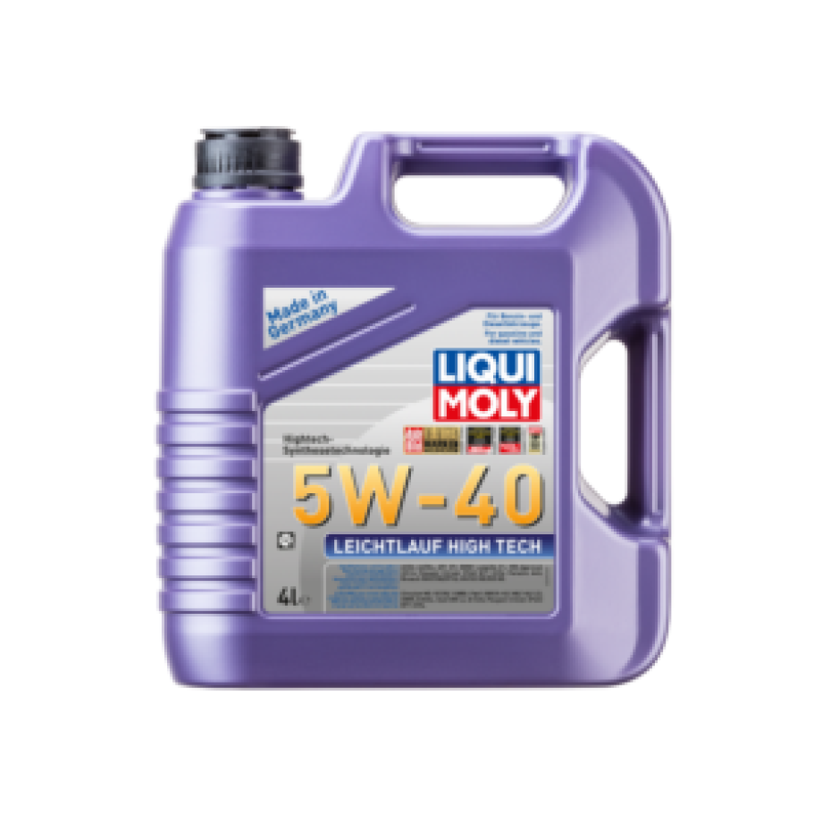 Leichtlauf High Tech 5W40 Engine Oil – Rapid oil delivery, Great engine cleanliness, BMW and Mercedes approval, 10,000km service interval