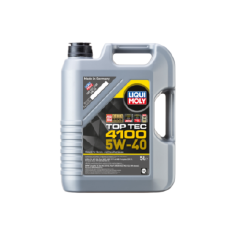 LIQUI MOLY Top Tec 4100 5W40 Engine Oil – Outstanding protection against wear, Ensures fast oil delivery, Up to 10,000km service interval